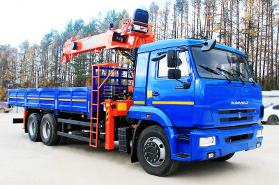 Камаз 65117 с кму DINTEK LS-1256